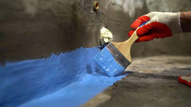 Commercial Wet Basement Repair project at a Hammond, IN business property by SJ Waterproofing Pros